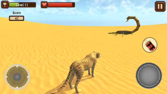 اسکرین شات بازی Cheetah Revenge Simulator 3D 3
