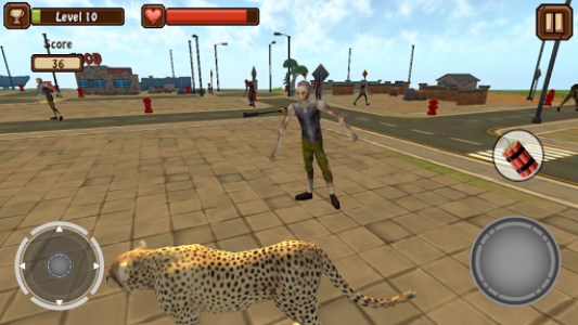 اسکرین شات بازی Cheetah Revenge Simulator 3D 5