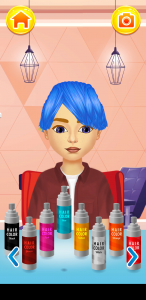 اسکرین شات بازی Hair salon game 3