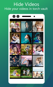 اسکرین شات 5 برنامه Torch Vault- Hide Photo,video