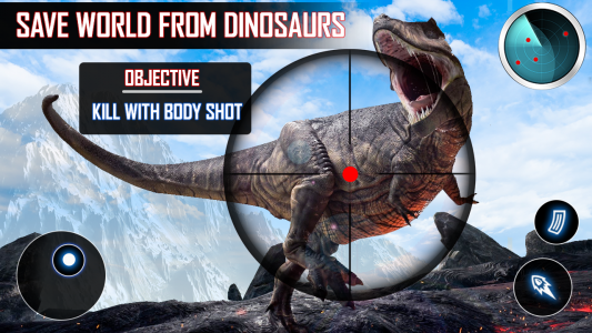 اسکرین شات بازی Wild Dino Hunting Gun Games 3d 6