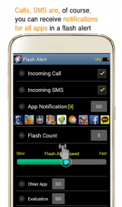 اسکرین شات برنامه Flash Alert - Flicker Light 1