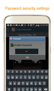 اسکرین شات برنامه Voice Recorder -  MP3 Record 6
