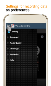 اسکرین شات برنامه Voice Recorder -  MP3 Record 3