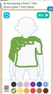 اسکرین شات 1 بازی Line Up: Draw the Criminal