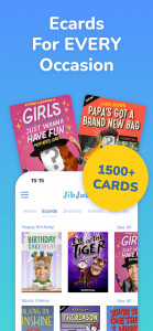 اسکرین شات 2 برنامه JibJab: Funny Birthday Cards