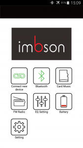 اسکرین شات برنامه imbson-Sound 1