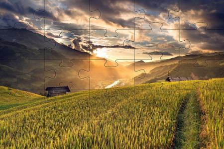 اسکرین شات بازی Countryside jigsaw puzzles 6