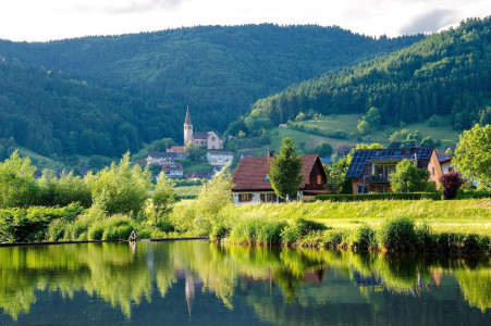 اسکرین شات 1 بازی Countryside jigsaw puzzles