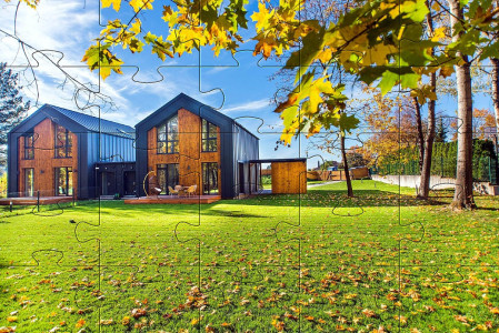 اسکرین شات 8 بازی Houses jigsaw puzzles games