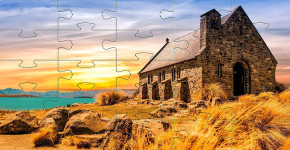 اسکرین شات بازی Houses jigsaw puzzles games 2