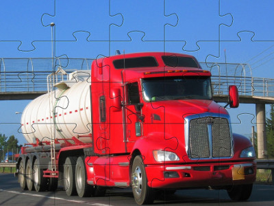 اسکرین شات بازی Jigsaw puzzle trailers truck 8