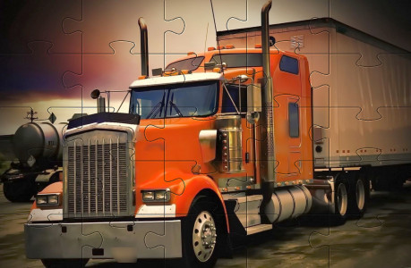 اسکرین شات بازی Jigsaw puzzle trailers truck 6