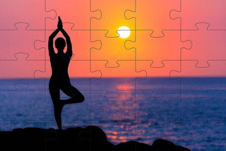 اسکرین شات بازی Sunset jigsaw puzzles games 8