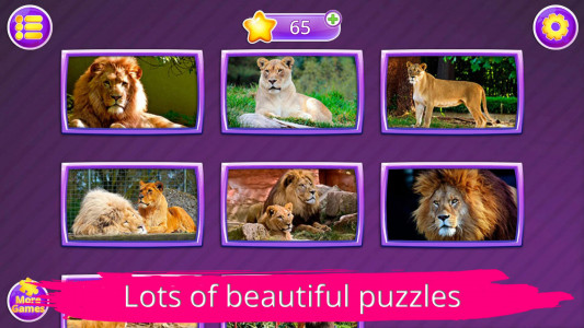 اسکرین شات بازی Animal Jigsaw Puzzles 4