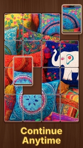 اسکرین شات 4 بازی Jigsaw Tiles Solitaire Puzzle