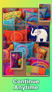 اسکرین شات 4 بازی Jigsaw Tiles Solitaire Puzzle
