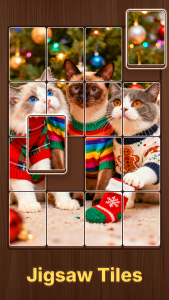 اسکرین شات 1 بازی Jigsaw Tiles Solitaire Puzzle