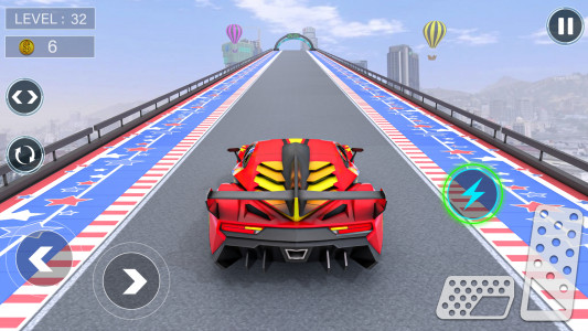 اسکرین شات برنامه GT Car Stunts - Car Games 3