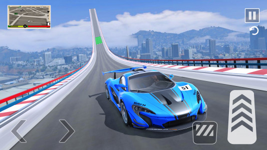 اسکرین شات برنامه GT Car Stunts - Car Games 3