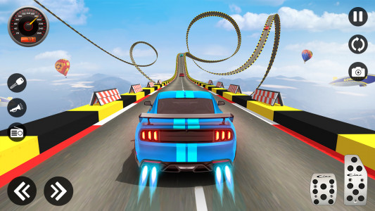اسکرین شات برنامه GT Car Stunts - Car Games 1