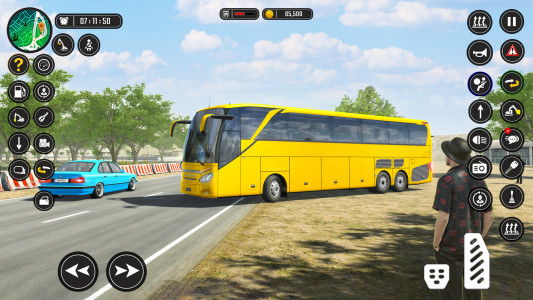 اسکرین شات برنامه Bus Simulator - Bus Games 3D 2