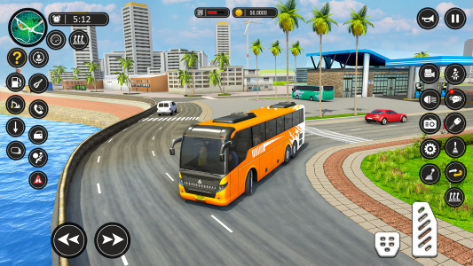 اسکرین شات برنامه Bus Simulator - Bus Games 3D 1