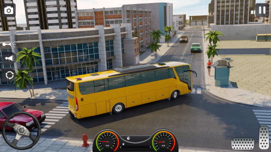 اسکرین شات برنامه Bus Simulator - Bus Games 3D 5