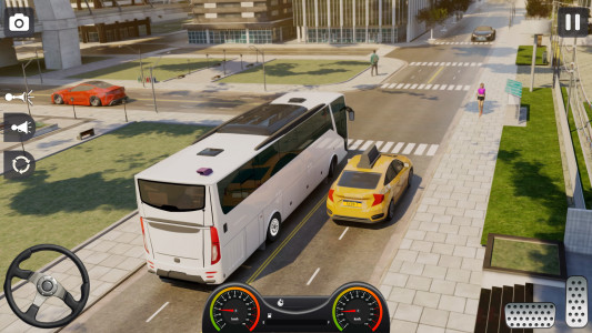 اسکرین شات برنامه Bus Simulator - Bus Games 3D 2