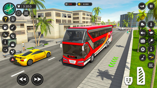 اسکرین شات برنامه Bus Simulator - Bus Games 3D 4