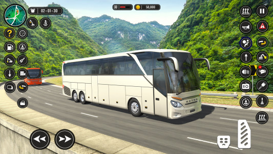 اسکرین شات برنامه Bus Simulator - Bus Games 3D 1