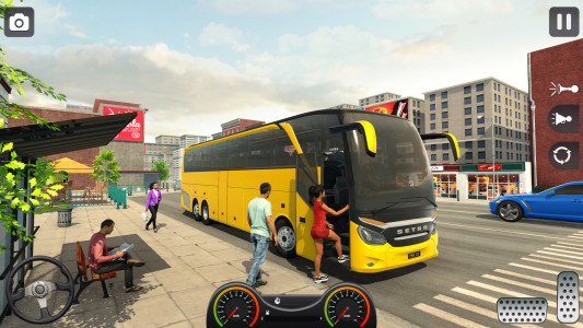 اسکرین شات برنامه Bus Simulator - Bus Games 3D 3