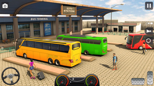 اسکرین شات برنامه Bus Simulator - Bus Games 3D 6