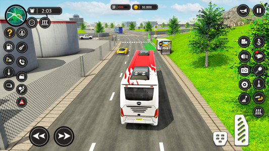 اسکرین شات برنامه Bus Simulator - Bus Games 3D 2