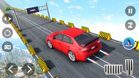 اسکرین شات برنامه Crazy Car Driving - Car Games 2