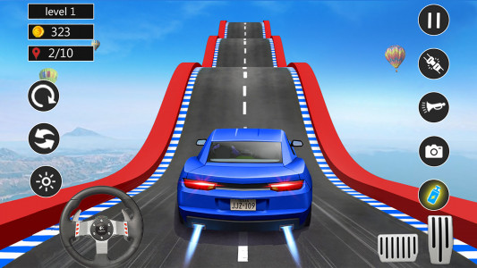 اسکرین شات برنامه Crazy Car Driving - Car Games 1