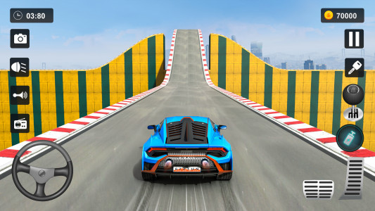 اسکرین شات برنامه Crazy Car Driving - Car Games 4