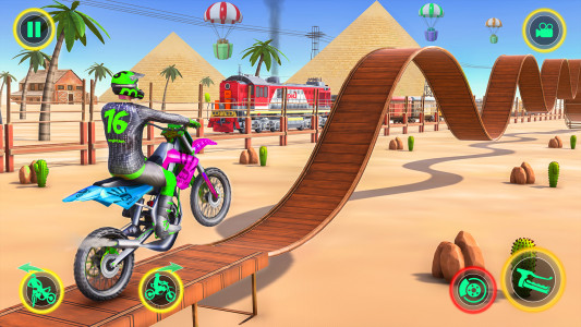 اسکرین شات 4 برنامه Bike Racing Games - Bike Games