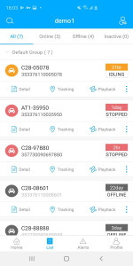 اسکرین شات 3 برنامه Tracksolid Pro