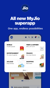 اسکرین شات 1 برنامه MyJio: For Everything Jio