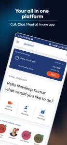 اسکرین شات 1 برنامه JioMeet