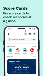 اسکرین شات 4 برنامه JioSphere: Web Browser