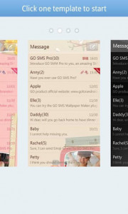 اسکرین شات برنامه GO SMS Theme Maker plug-in 2
