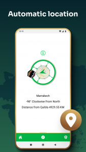 اسکرین شات برنامه Qibla Finder - Qibla Direction 8
