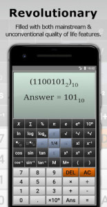 اسکرین شات برنامه Full Scientific Calculator 5