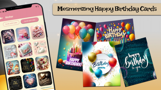 اسکرین شات 1 برنامه Photo & Name On Birthday Cake