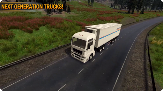 اسکرین شات بازی Us Cargo Truck Simulator 2021 3