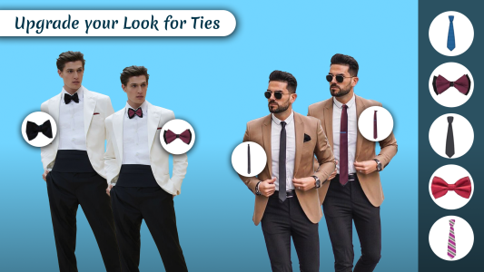 اسکرین شات 6 برنامه Men Fashion Suit Photo Editor