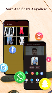 اسکرین شات برنامه Mens Clothing Photo Editor 8