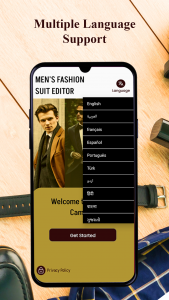 اسکرین شات برنامه Mens Clothing Photo Editor 2